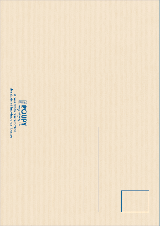 Carte illustrée "Nice"