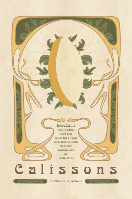 Carte-postale "Calissons"